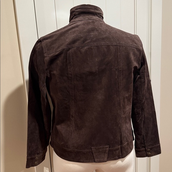 NWT Vintage 90s/Y2K SIZE 1X Jones New York Sport Brown Suede Jacket ~~MSRP $169 - Picture 5 of 16